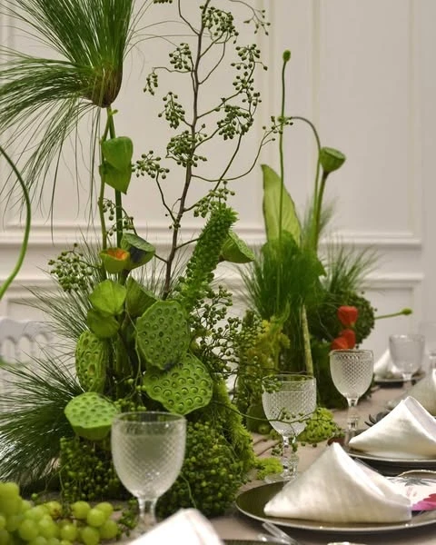 16. Designing a Foraged Greenery Table Runner image 1