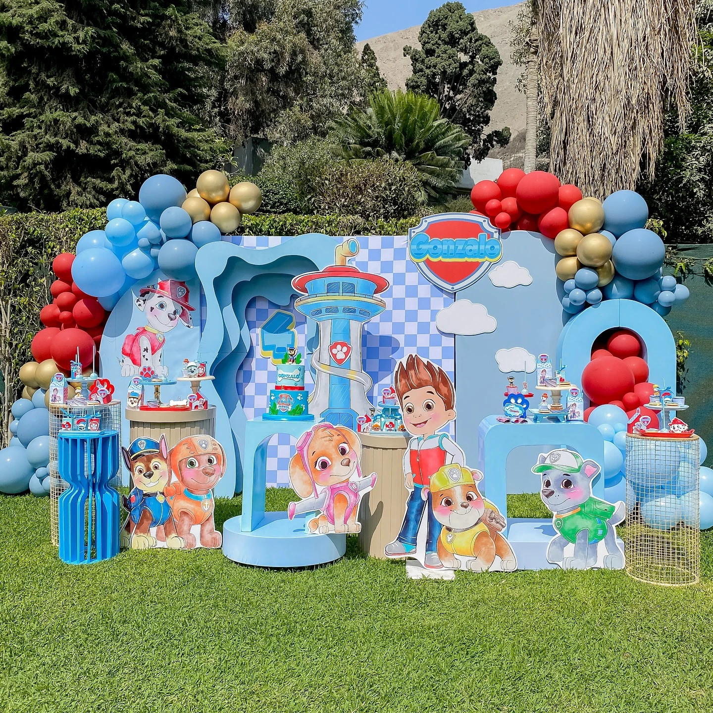 3. Build One Big Paw Patrol Photo Zone image 1