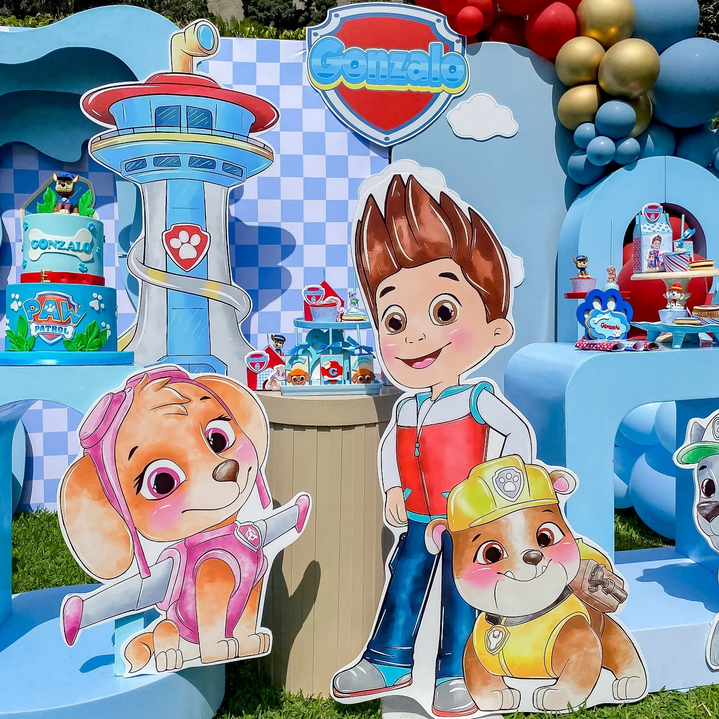 3. Build One Big Paw Patrol Photo Zone image 3