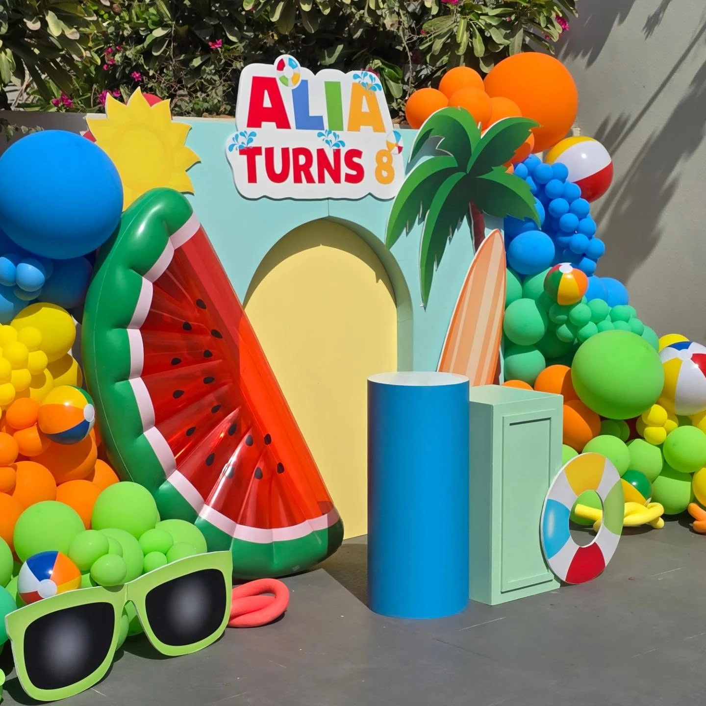 10. Build One Bright Summer Party Backdrop image 4