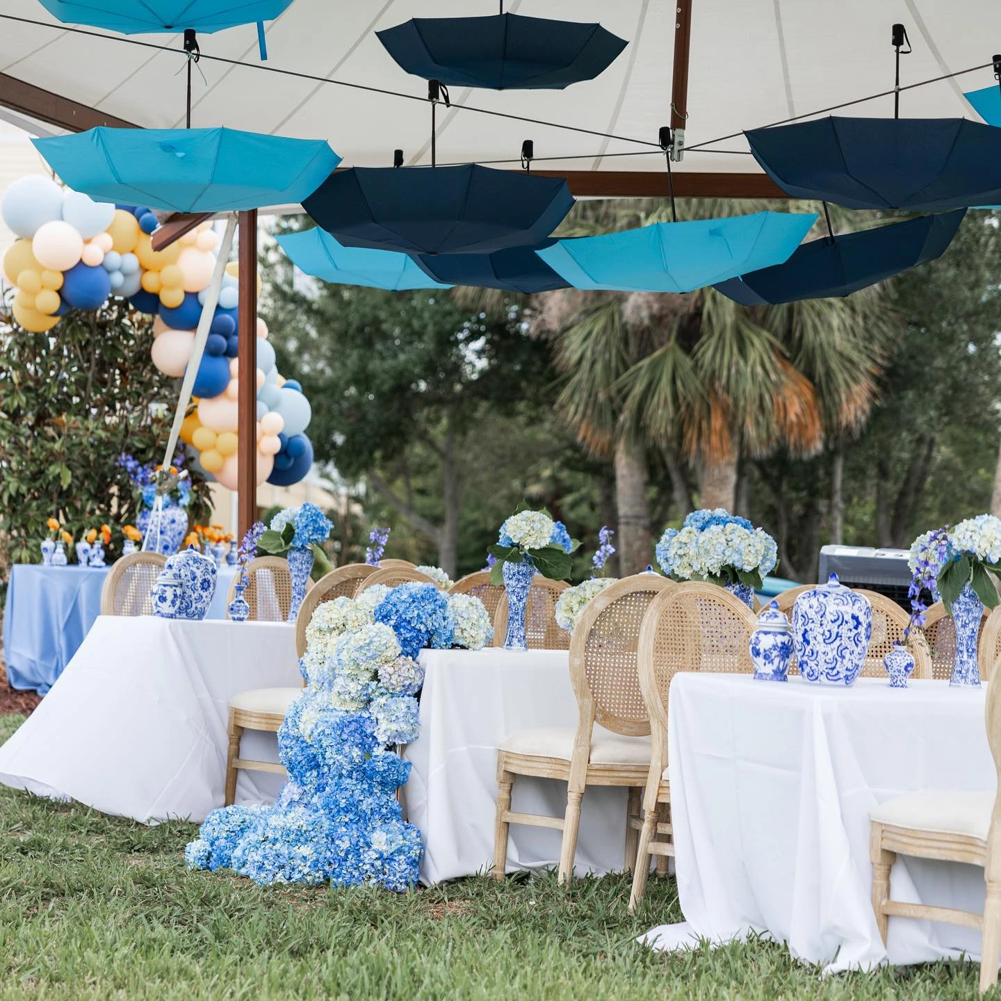 14. Ground Your Tablescape with Cascading Florals image 2