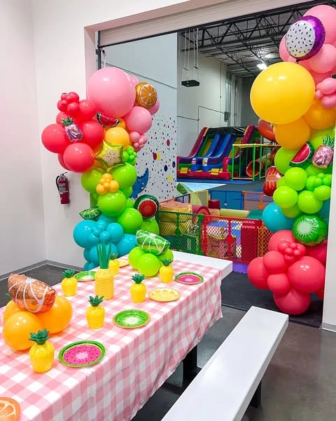 14. Create a 'Tutti Frutti' Party Corner image 1