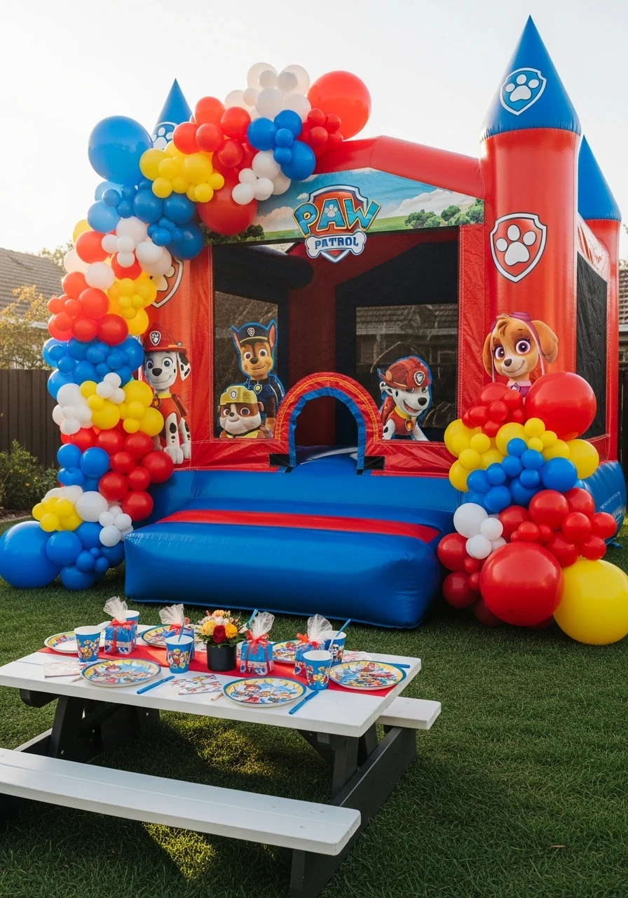 15. Make a Bounce House Your Party Centerpiece
