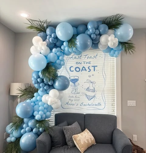 10. Add Greenery to Balloons