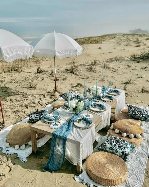 6. Low Table Beach Picnic