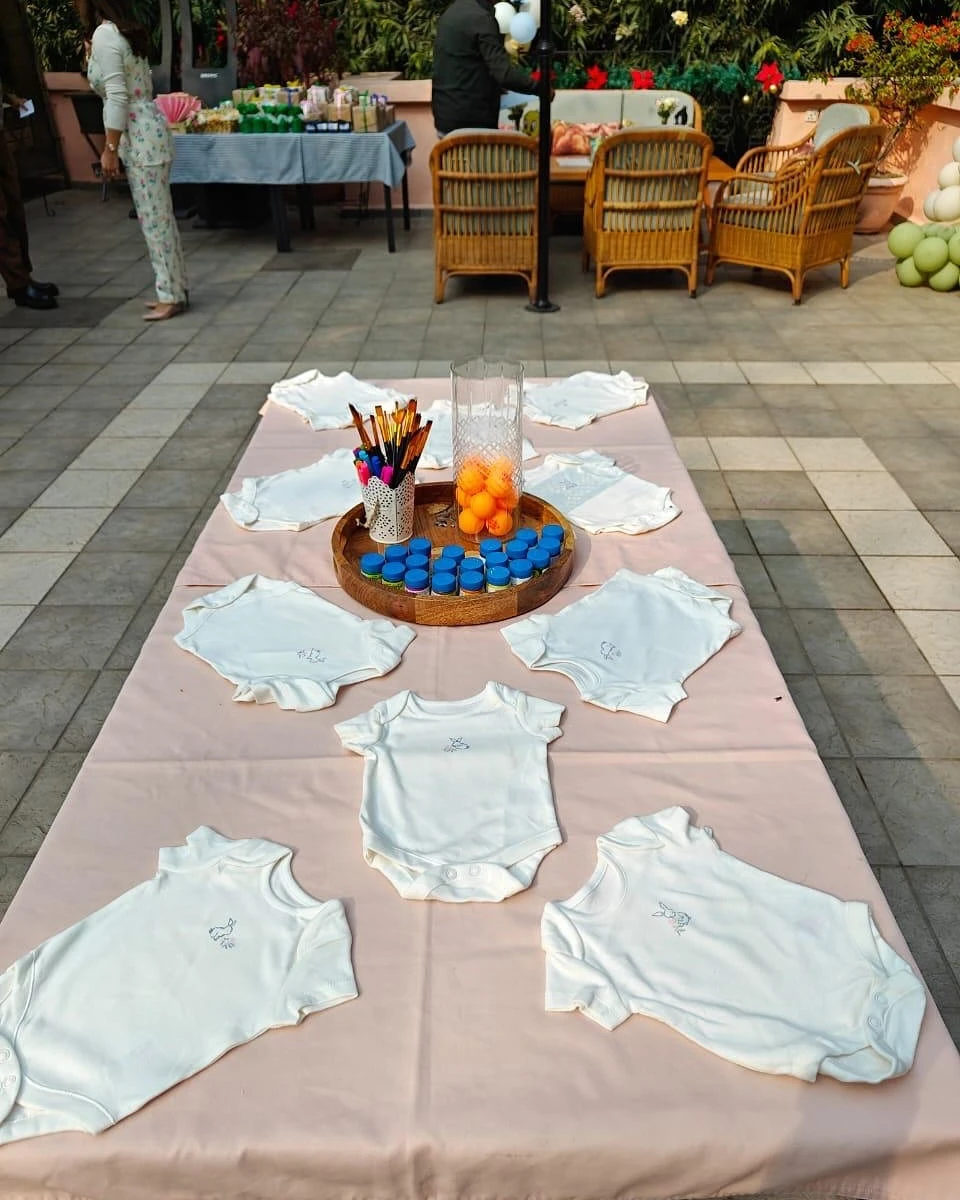 19. Onesie Decorating Station