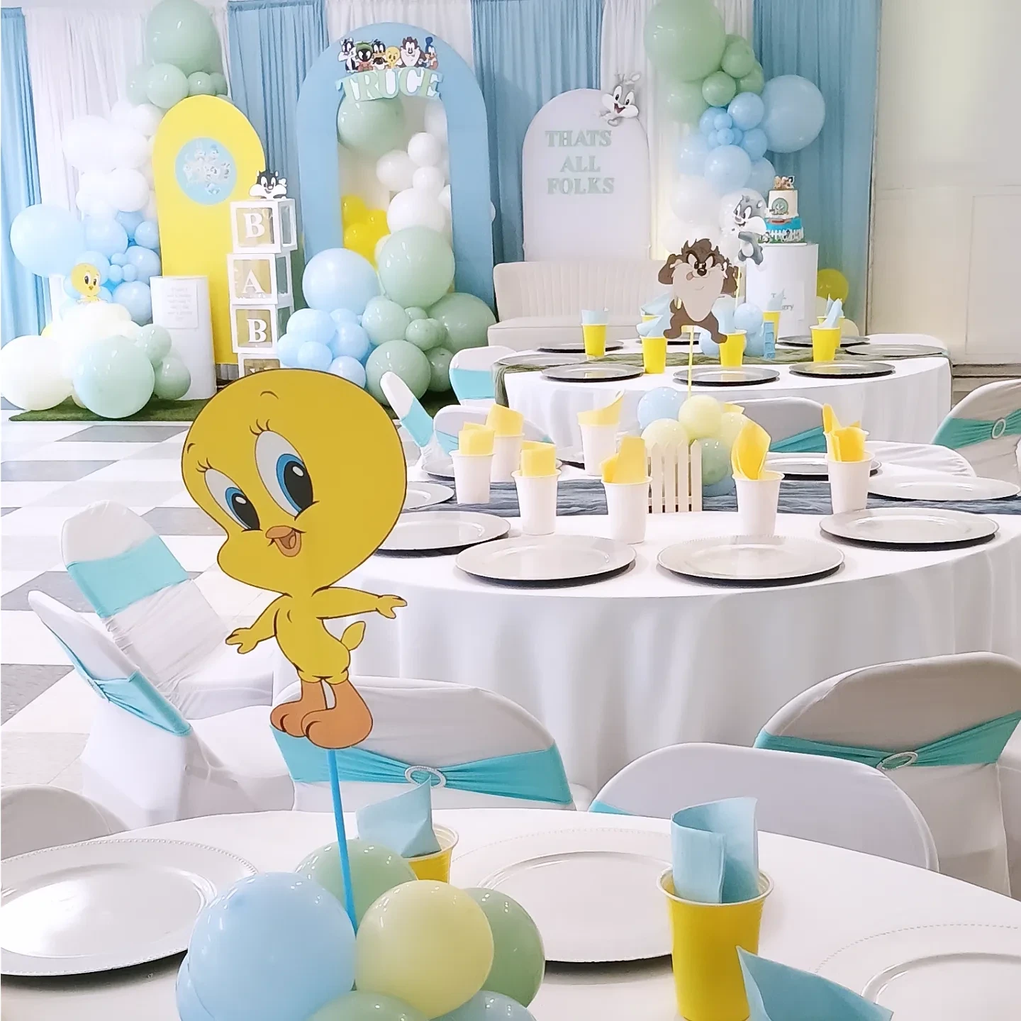 2. Simple Character Centerpieces