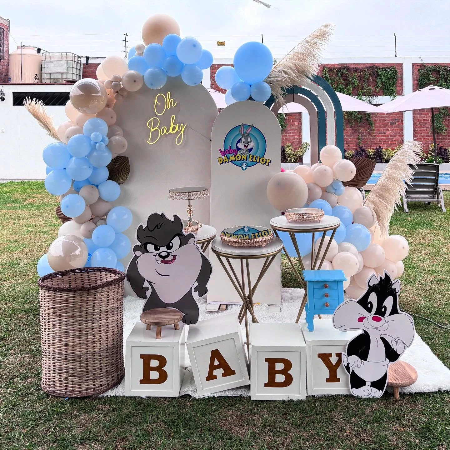 8. A Boho Looney Tunes Theme
