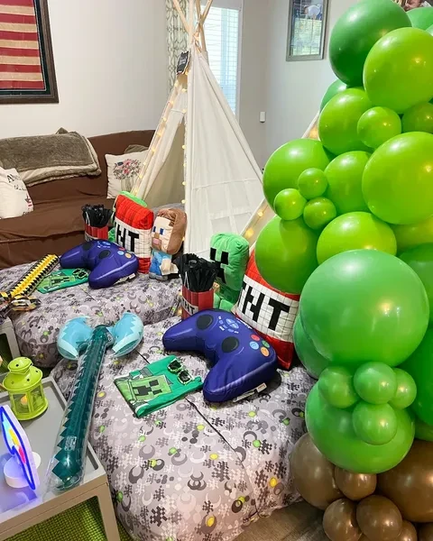 8. Cozy Creeper Sleepover Setup image 1