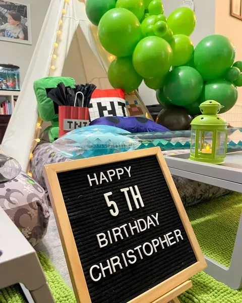 8. Cozy Creeper Sleepover Setup image 2