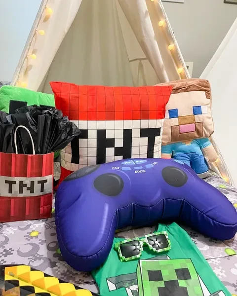 8. Cozy Creeper Sleepover Setup image 3