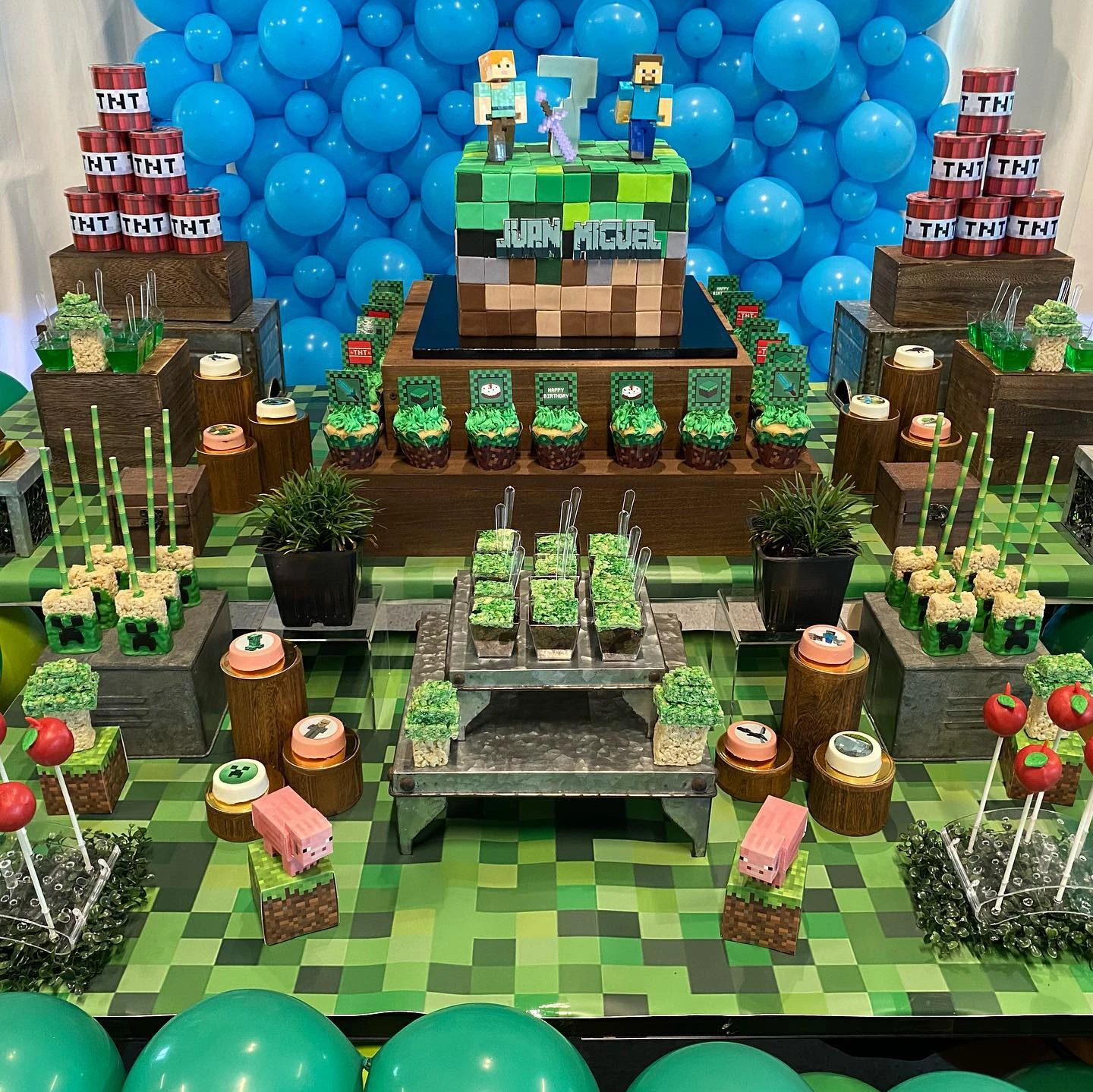 9. Next-Level Minecraft Dessert Table image 3