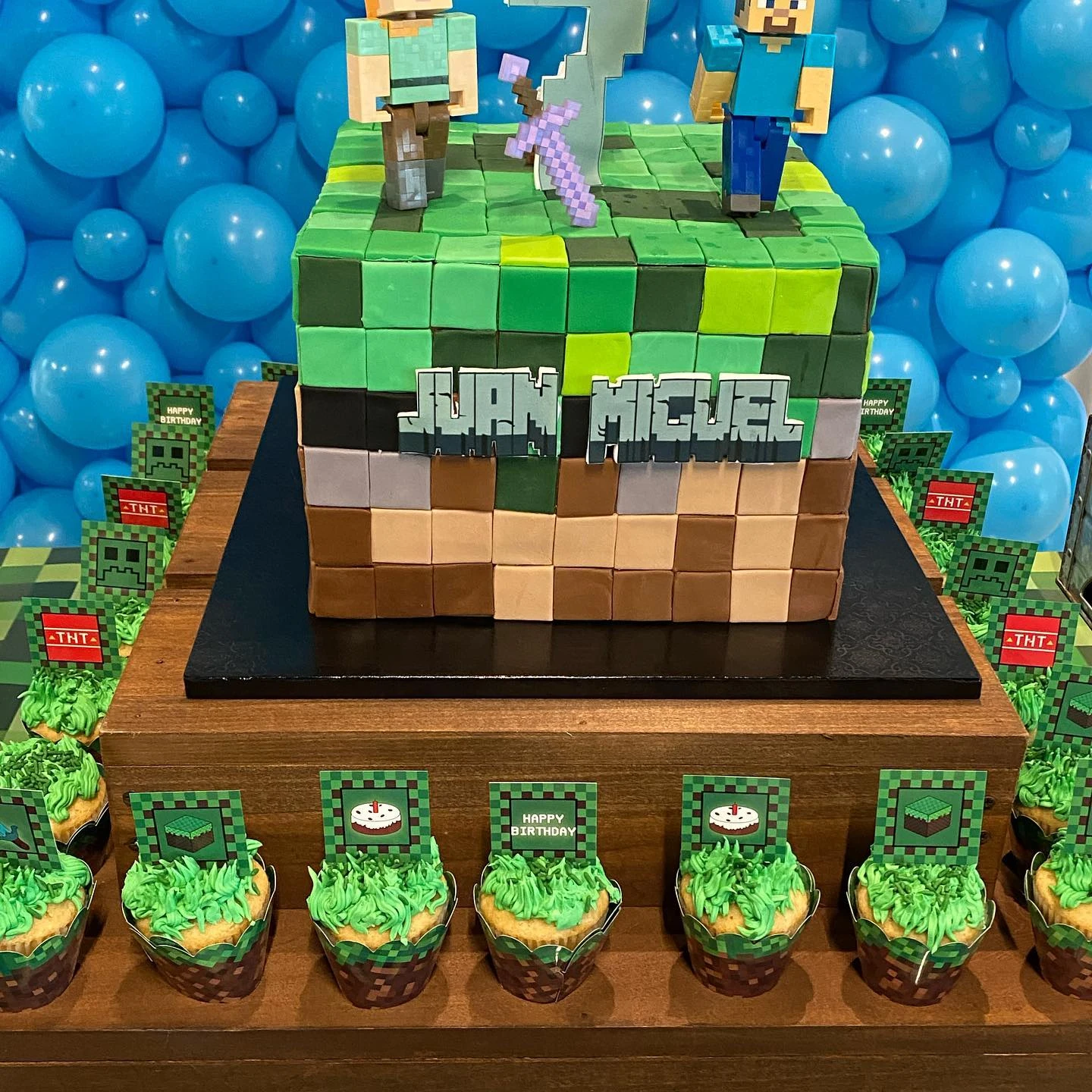 9. Next-Level Minecraft Dessert Table image 5