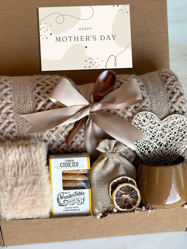 24. Neutral Themed Cozy Box