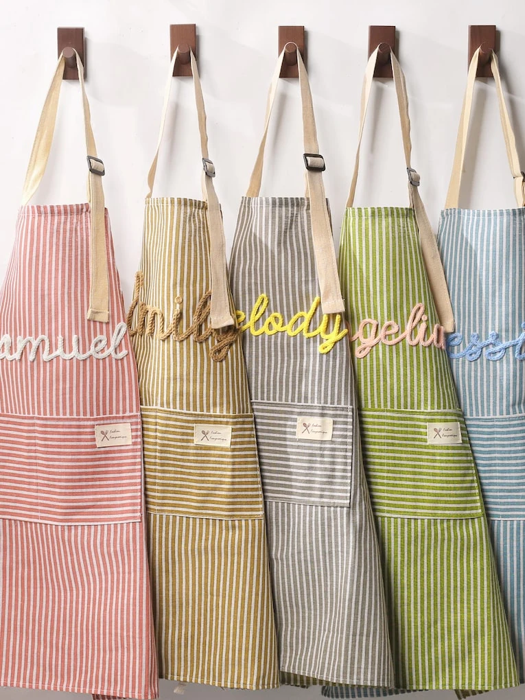 16. Custom Embroidered Aprons