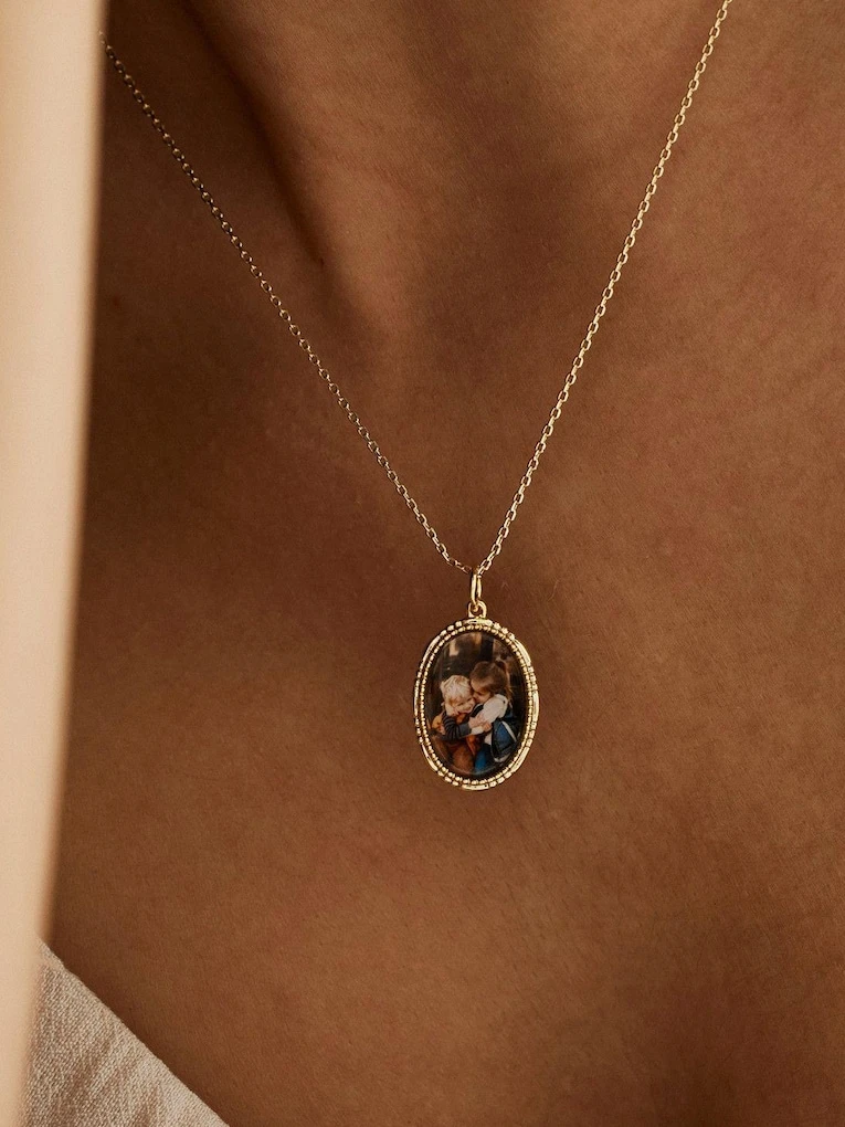 5. The Non-Tacky Photo Necklace