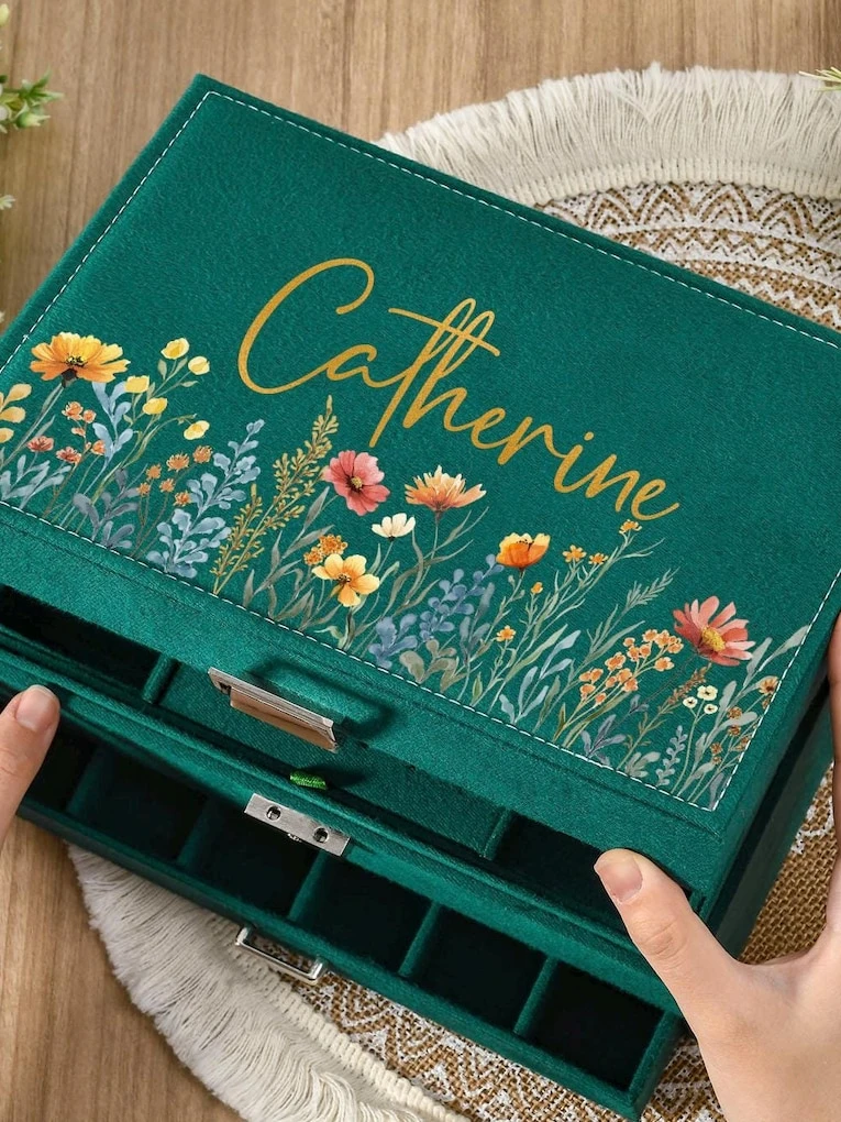 9. Personalized Jewelry Box