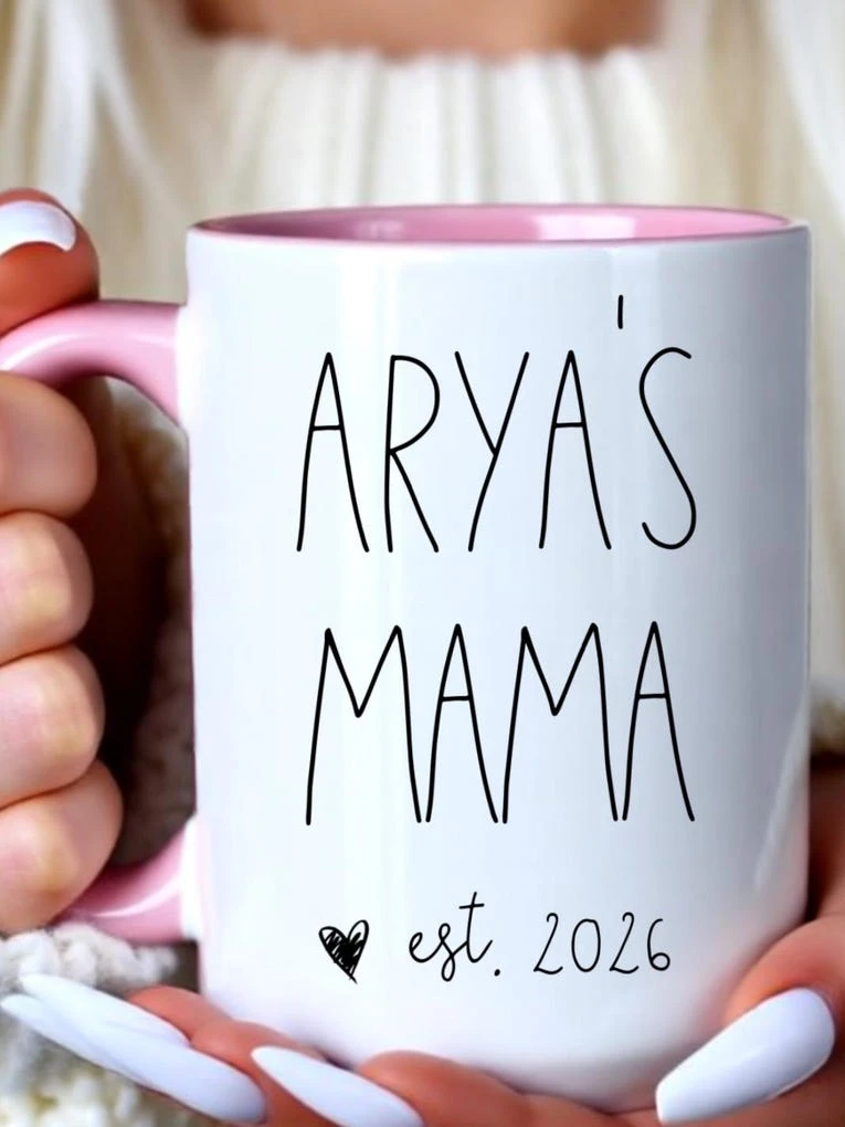 16. Personalized Mama Mug