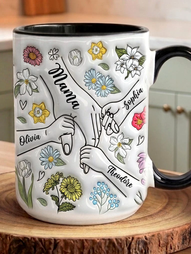 17. Personalized Mug with Kids' Names