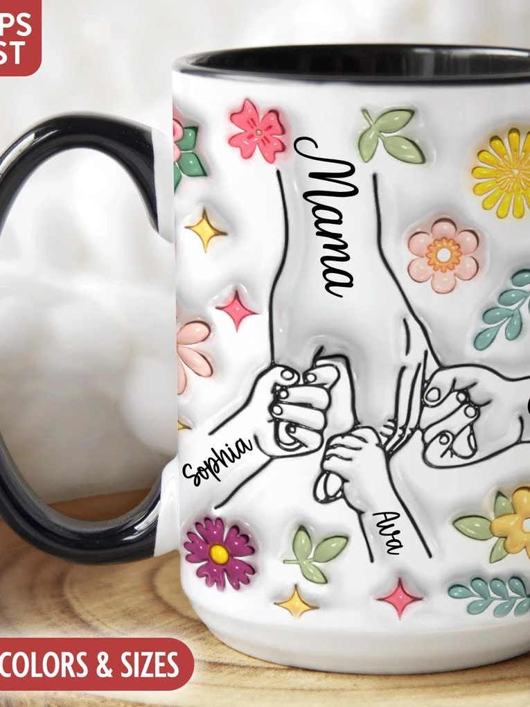 25. Personalized 3D Effect Mug