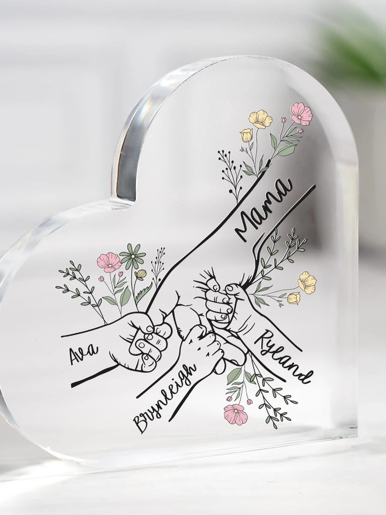 6. Customized Acrylic Art Block