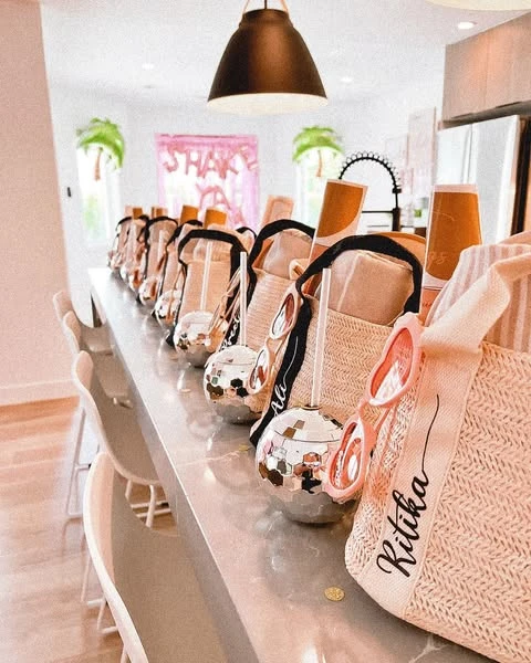 22. The Ultimate Welcome Bag Station