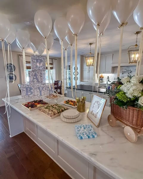 5. Ceiling Balloons Over Island