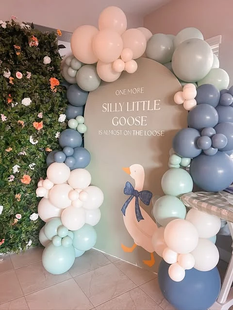 7. Backdrop with Balloon Arch