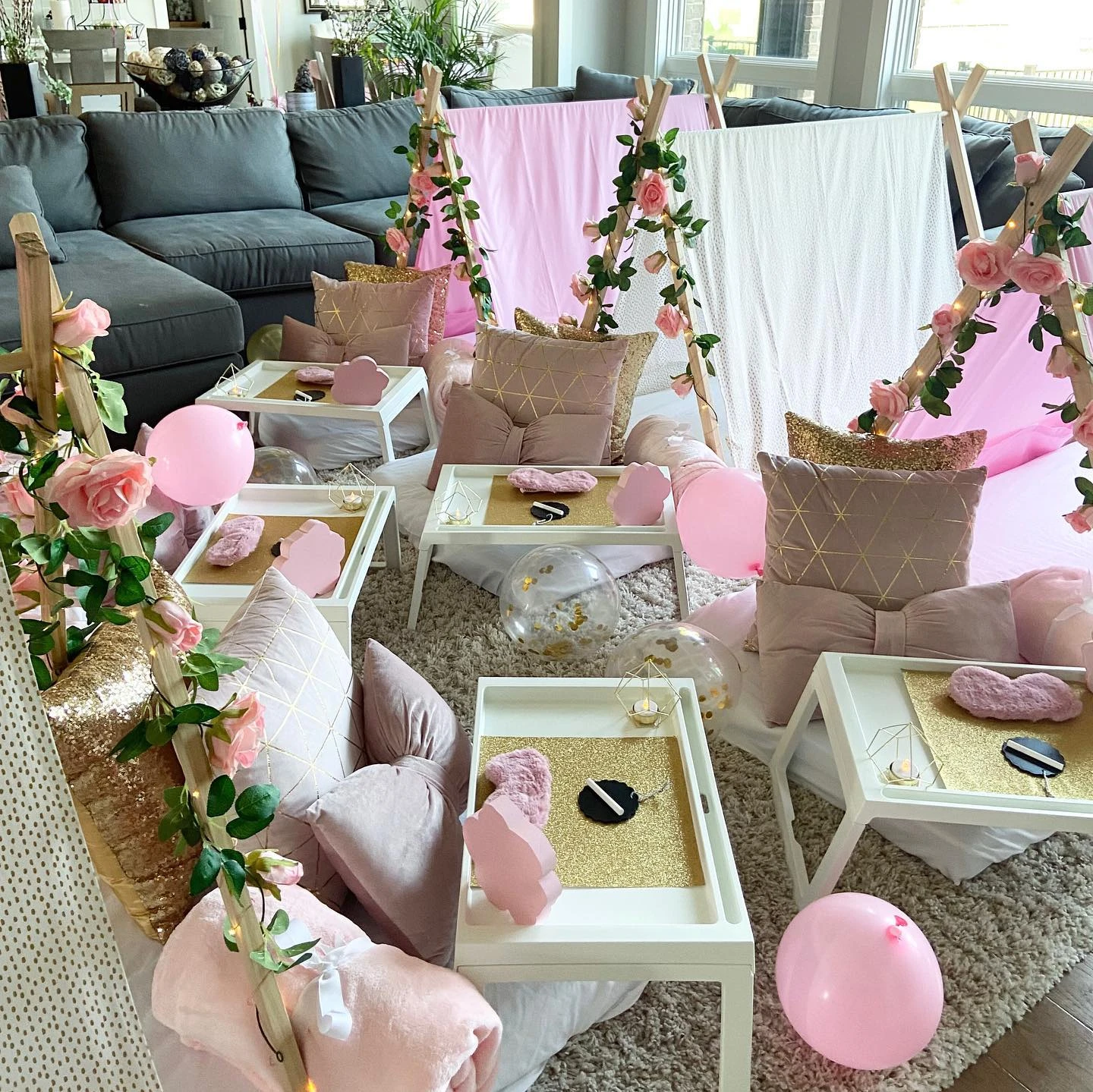 12. Rose Gold and Pink Glam