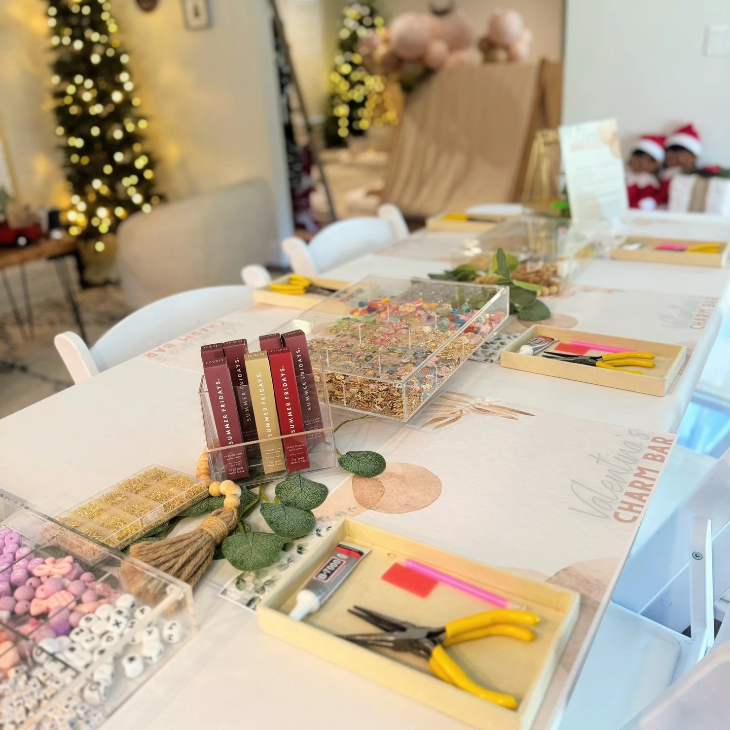 18. DIY Jewelry Making Bar