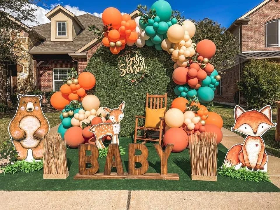 1. Full Outdoor Photo Backdrop