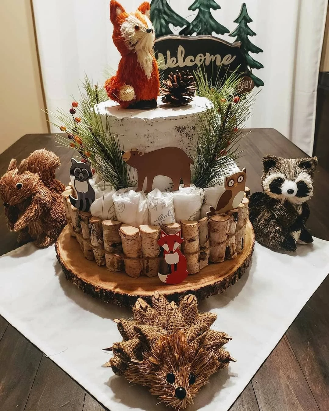 12. The Functional Diaper Cake