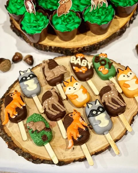 28. Themed Cakesicles and Toppers