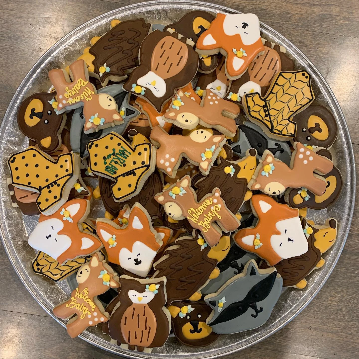 29. A Platter of Assorted Cookies