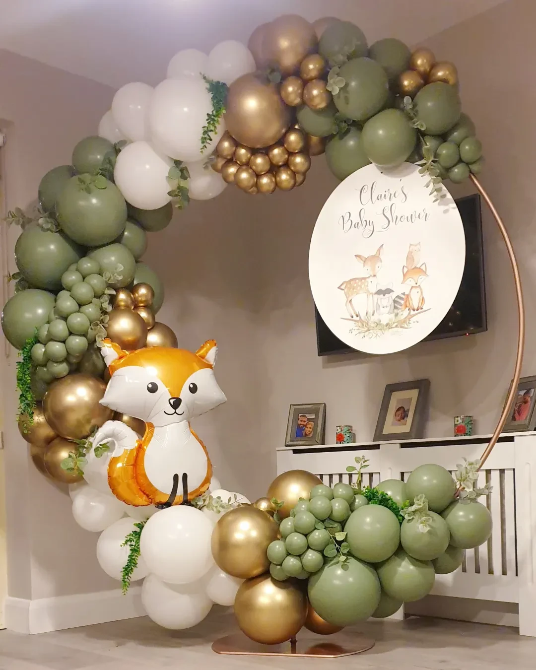 8. Circular Balloon Hoop Frame