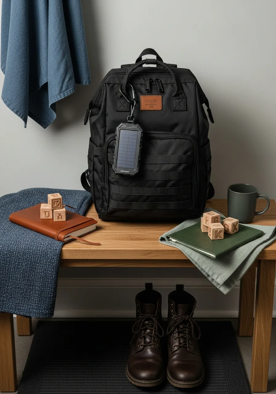 18. Solar Powered Portable Charger