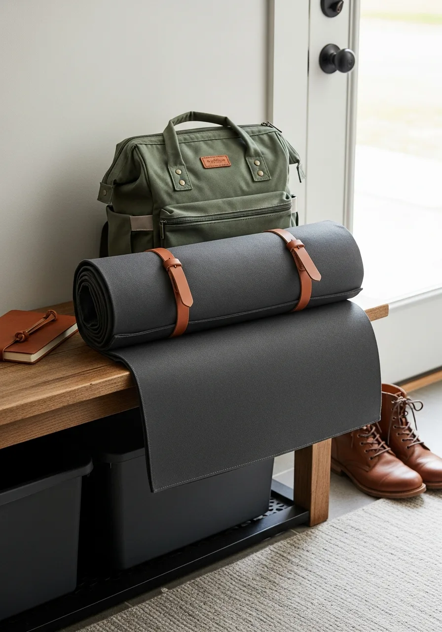 19. Waterproof Canvas Picnic Mat