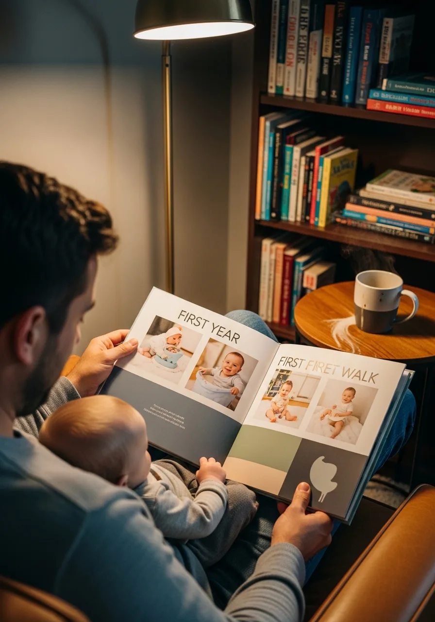 32. Personalized First Year Board Book