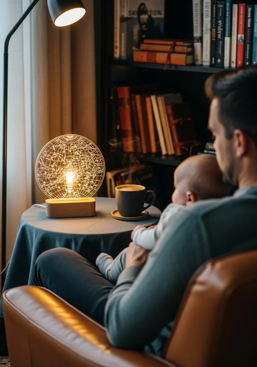 36. Custom Star Map Night Light