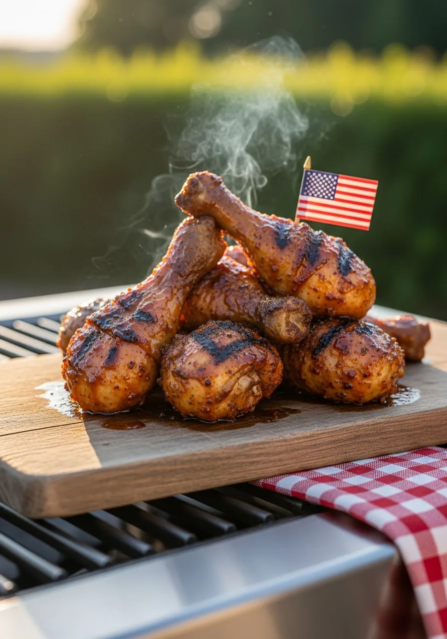10. Sweet Heat BBQ Drumsticks
