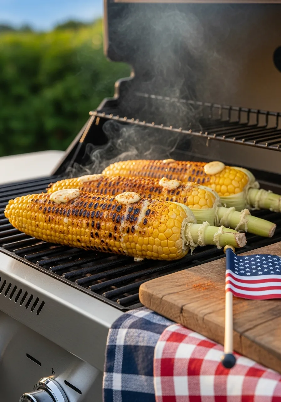 2. Spicy Grilled Corn