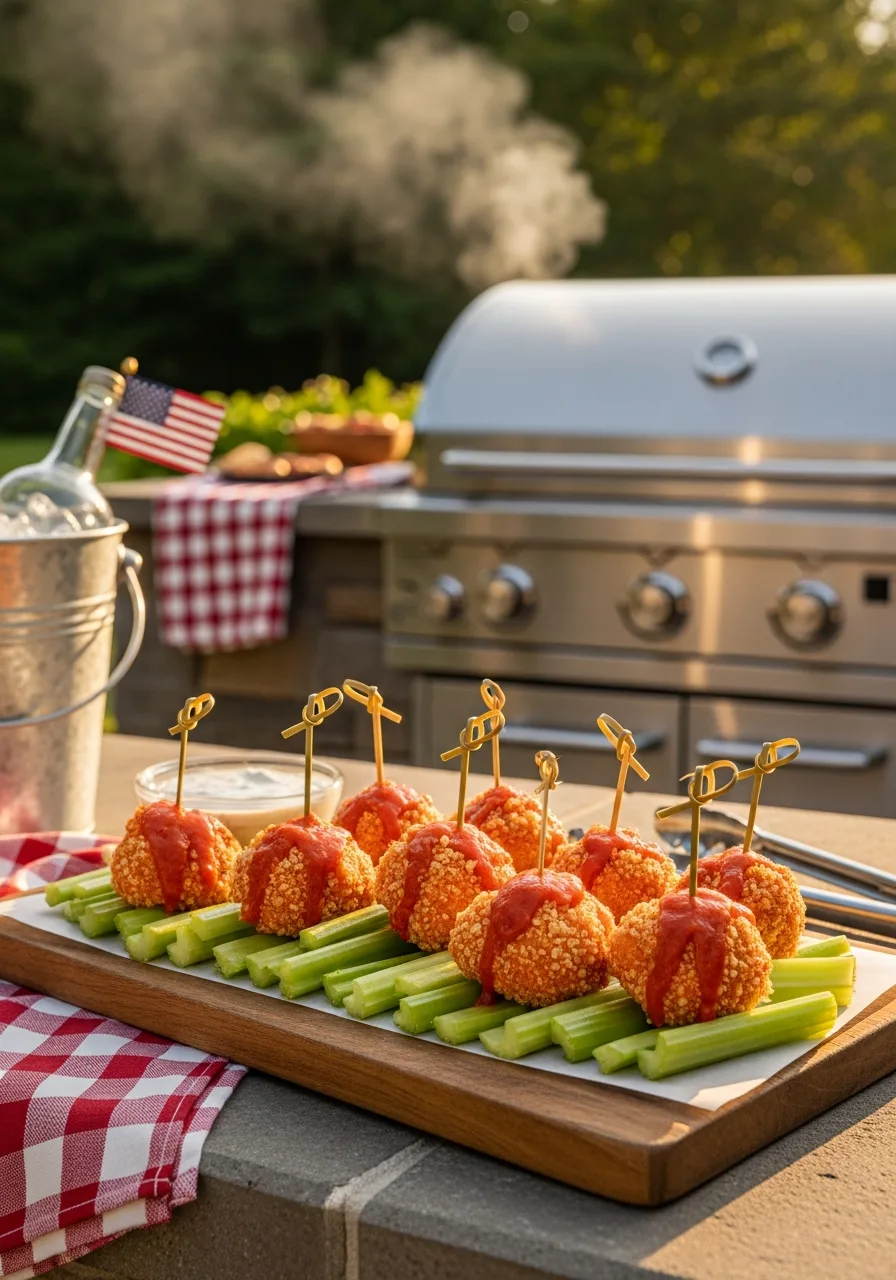 23. Buffalo Cauliflower Bites