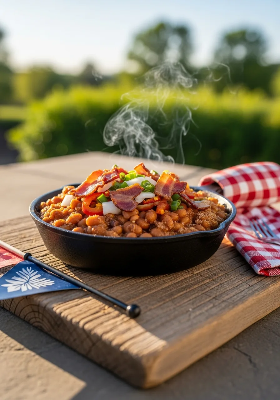46. Loaded Baked Bean Casserole