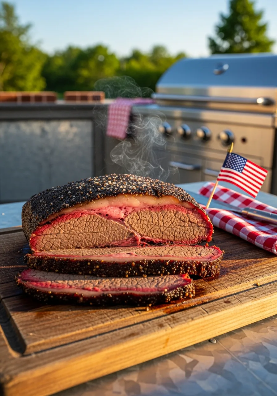 5. Texas Style Smoked Brisket