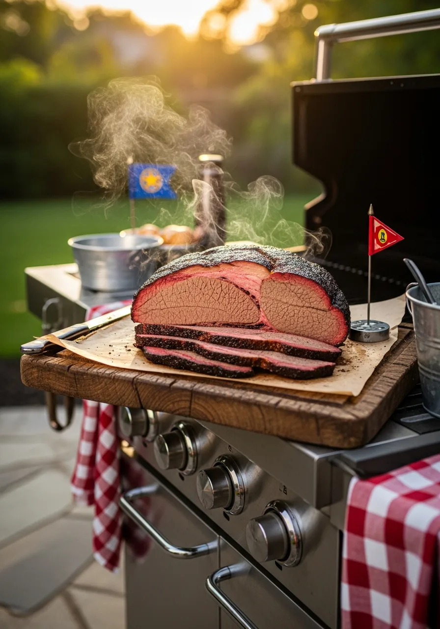 8. Hickory Smoked Beef Brisket