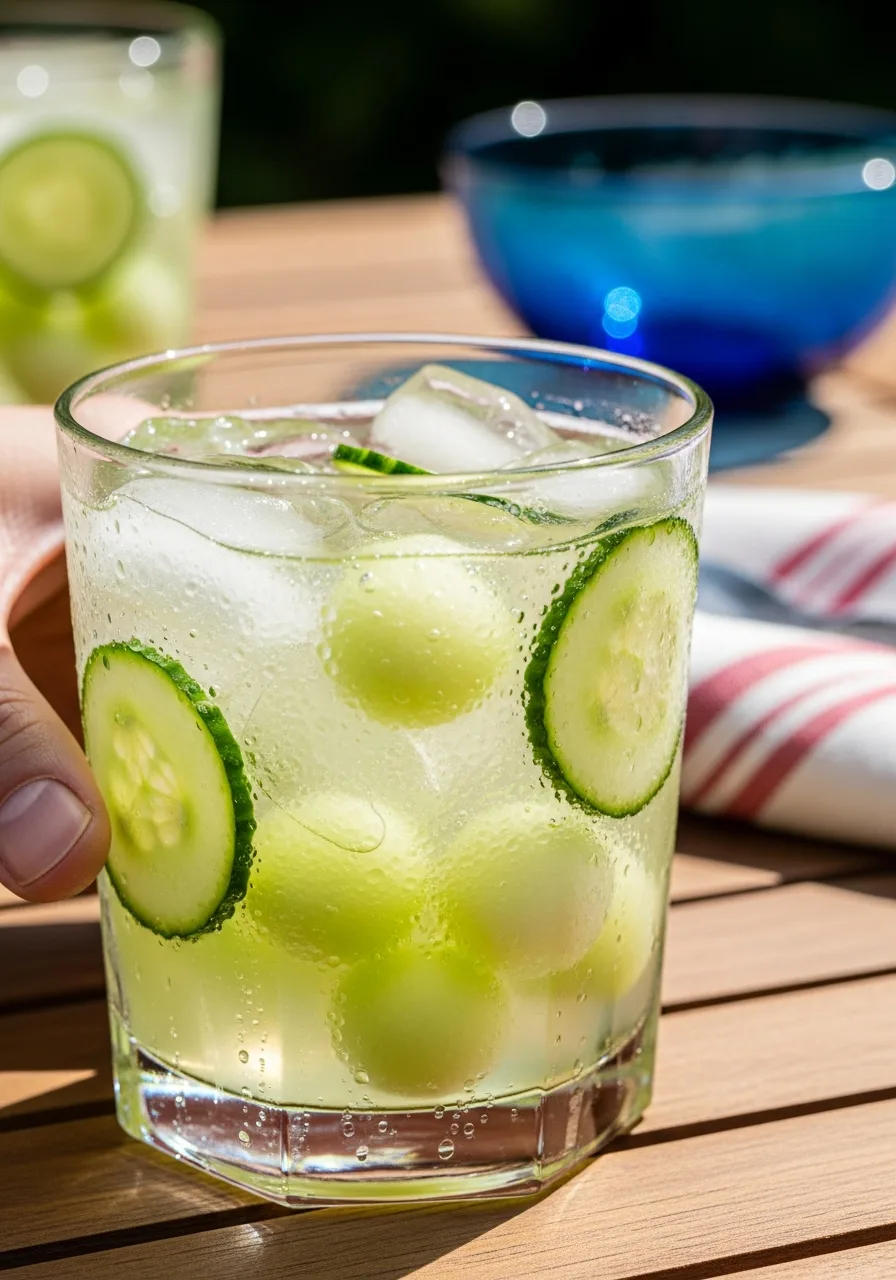 12. Cucumber Melon Agua Fresca