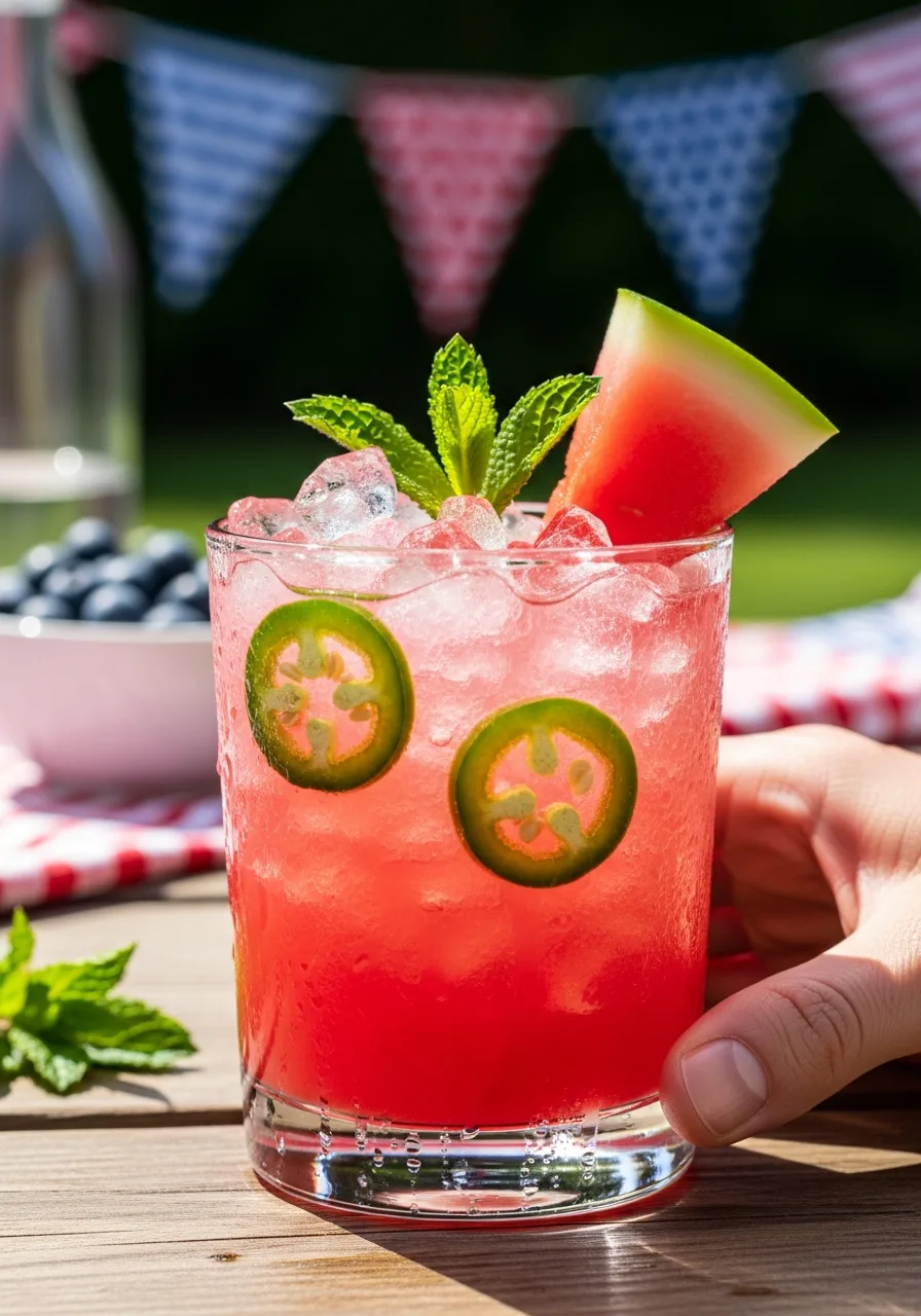 25. Jalapeño Watermelon Cooler