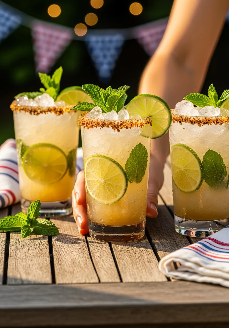 3. Coconut Lime Spritzers