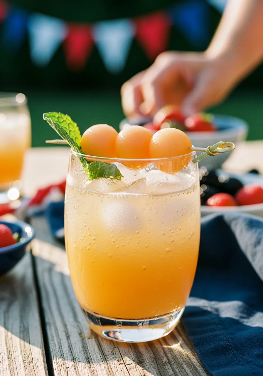 33. Cantaloupe Spritzer