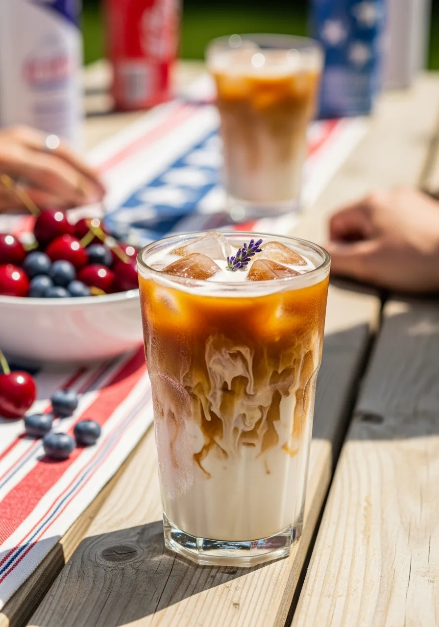 35. Earl Grey Iced Latte
